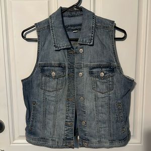 Maurices denim vest